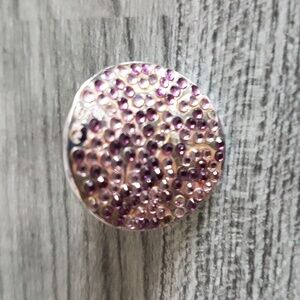 Coach Purple and Silver ring